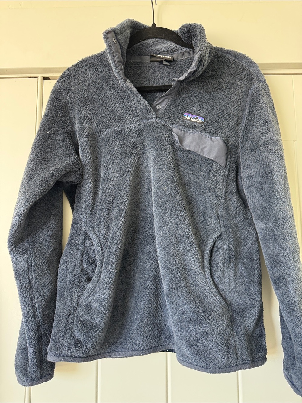 Patagonia Blue Fleece Pullover
